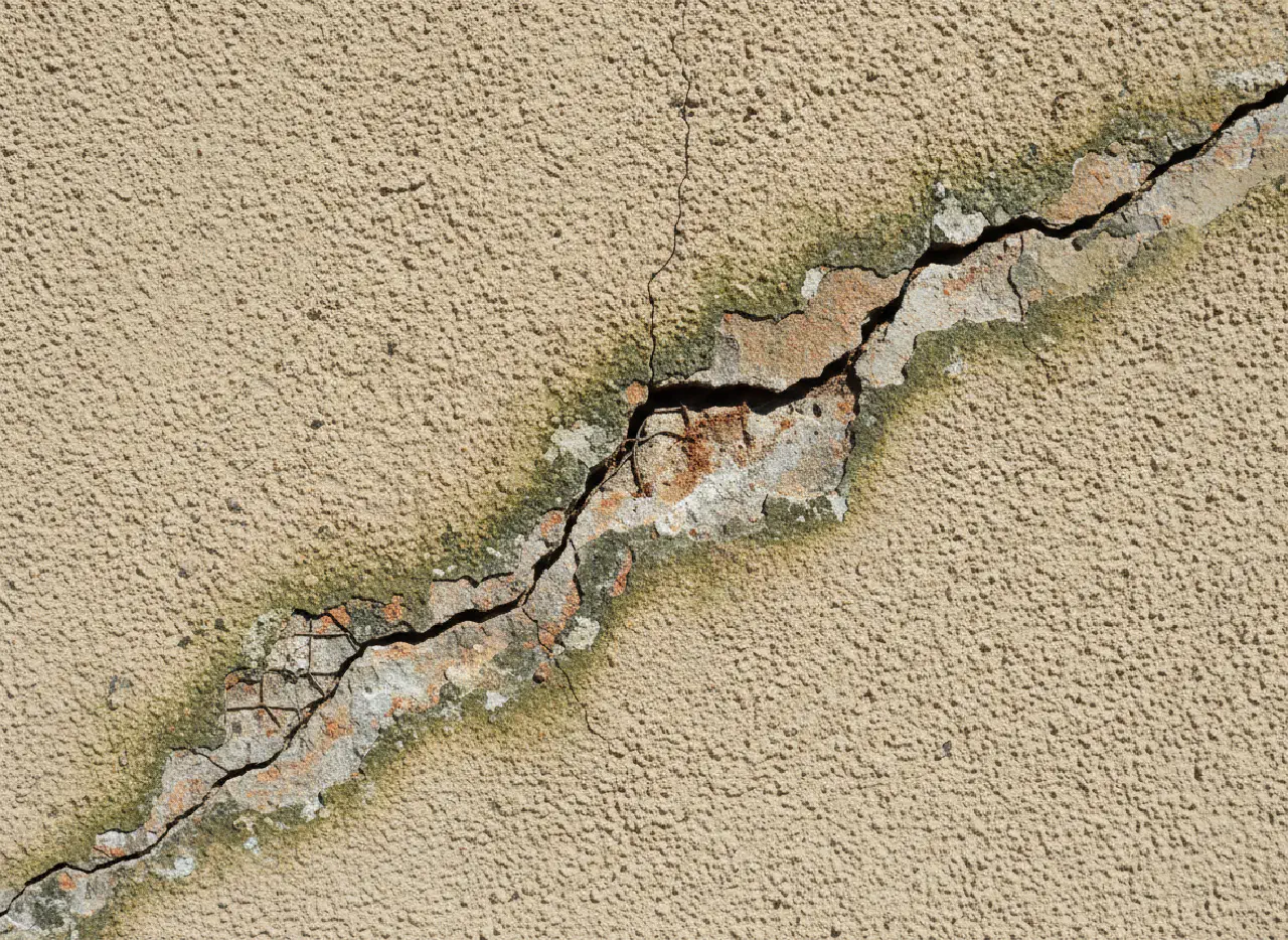 Stucco Crack Repair services in Lee County